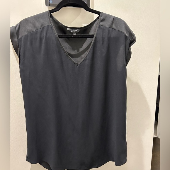 Black dressy top from express in Medium - Picture 1 of 4